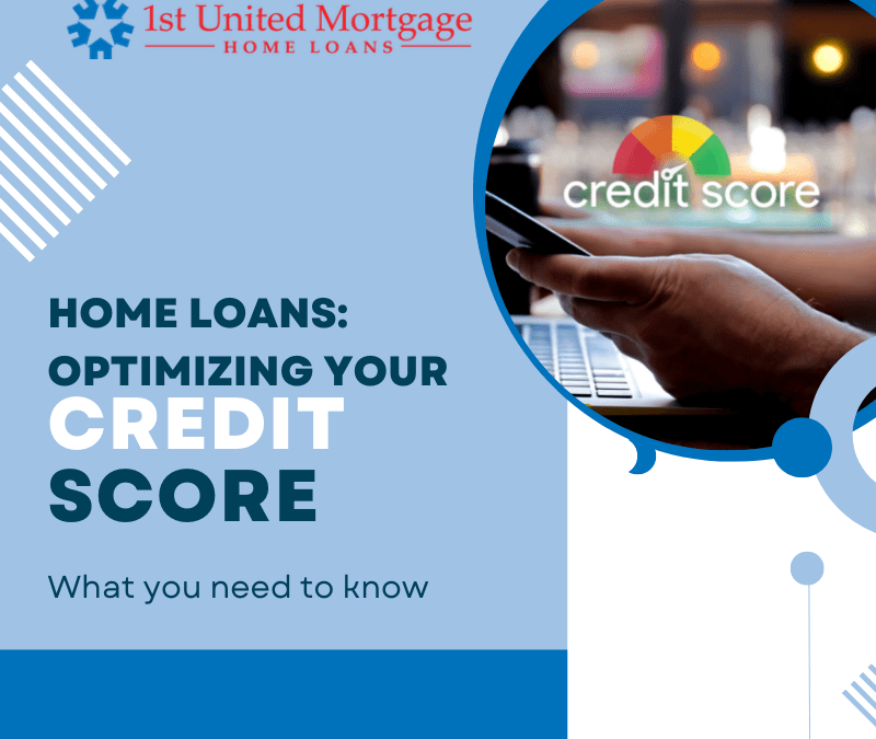 HOME LOANS: OPTIMIZING YOUR CREDIT SCORE